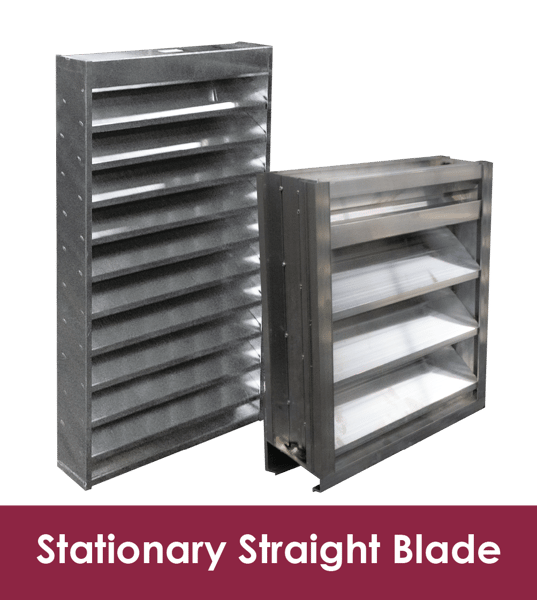 Three Common Types of Louvers